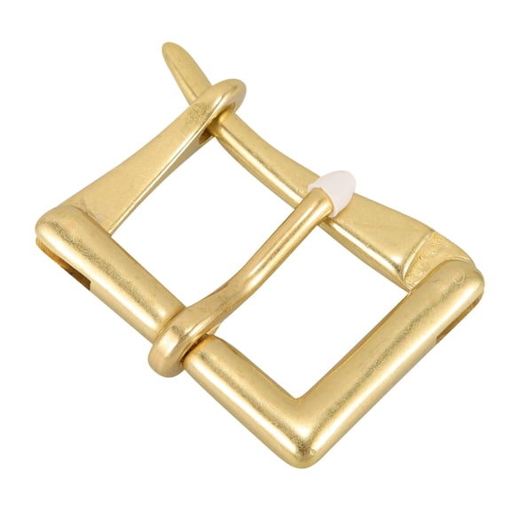Sturdy Brass Belt Buckle Fastener Male Pin Buckle for Daily Use with Quick Release