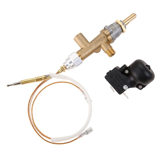 Sturdy Brass Control Valves Easy Installion for Room And Patios Heaters Featuring Oxygens and Flameouts Safety