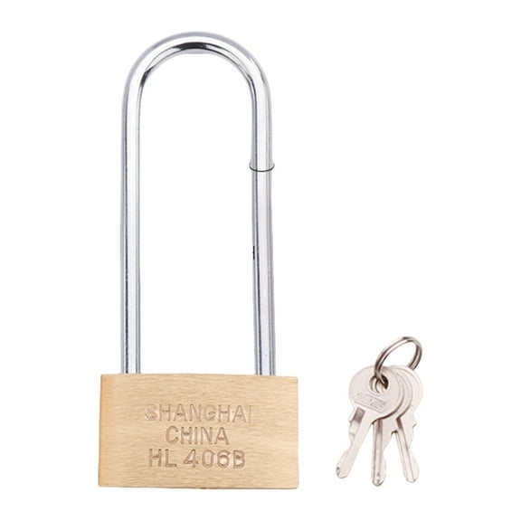 Sturdy Brass Padlocks Body Rustproof Gym School Lockers Lock Daily Use