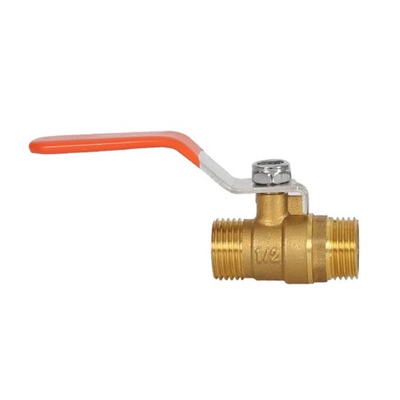 Sturdy Brass Pipe Round Valves 3/4 Inch BSPDN20 Home Accessory Convenient for Home and Garden Supplies Daily Use