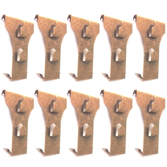 hejhncii 10 Pieces Brick Hanging Clips Home Storage for Picture Frames and Lights