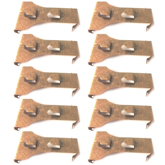 Sturdy Brick Clips Accessory for Easy to Install Home Decorating Easy Mounted Fits Most Brick 12pcs Set Hooks