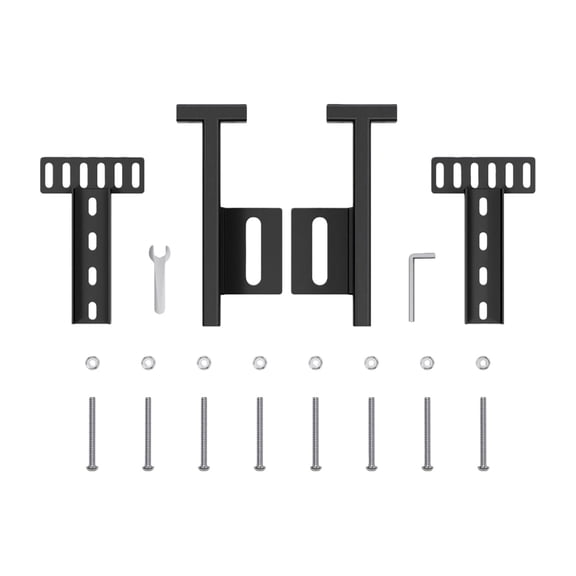 Sturdy Carbon Steel Headboard Brackets For Metal Bed Frames Tool Less Installation Rust Resistant Design Noise Reduction Support