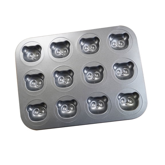 Sturdy Carbon Steel Ovenware Nonstick Bake Pan Feature Lovely Multi Pattern For Cake Preparation