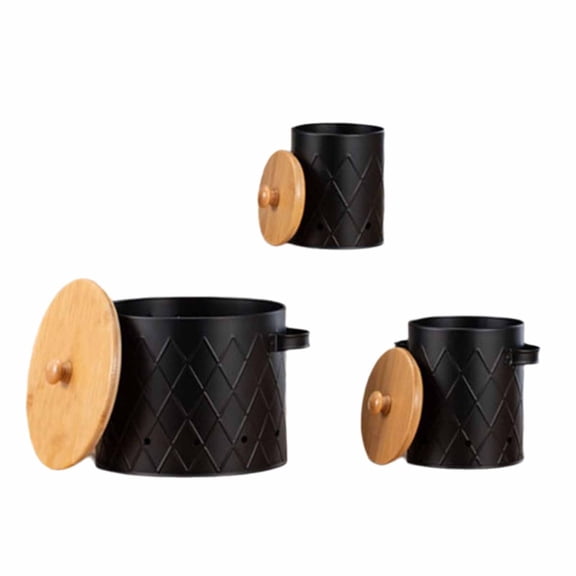 Sturdy Carbon Steel Vegetable Holder Portable Storage Containers Sturdy Organizers Bin For Potatoes Garlic And Onions