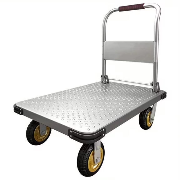 Sturdy Cart With Folding Handle