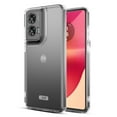 thumbnail image 1 of Sturdy Case Gummy Rubber Hard TPU Slim Fit Cover for Motorola Moto G Stylus 5G (2024) - Highly Transparent Clear, 1 of 8