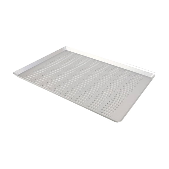 Sturdy Commercial-Grade Perforated Aluminum Roasting Pan - Extra-Large Baking Sheet For Uniform Cooking & Quick Heat Dissipation