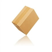 Sturdy Corrugated Paper Boxes, 6x4x4 Inches, Yellow, 100 Count