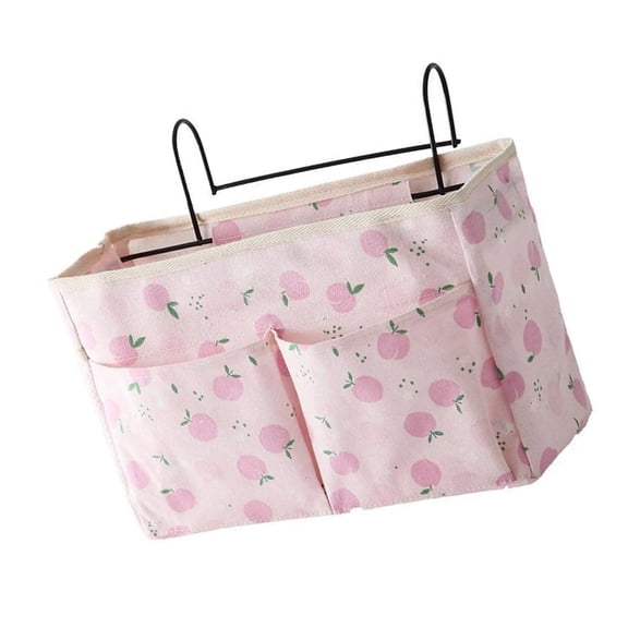 Sturdy Cotton Linen Bedside Organizers With Vibranting Color and Lovely Pattern Designs for Easy Access
