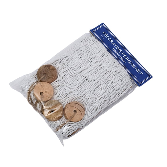 Sturdy Cotton Rope Fishing Net For Wall And Photo Display