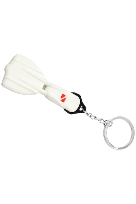 Sturdy Dive Flippers Keyring Pendant Accessory Gift for Diver and Ocean Lovers