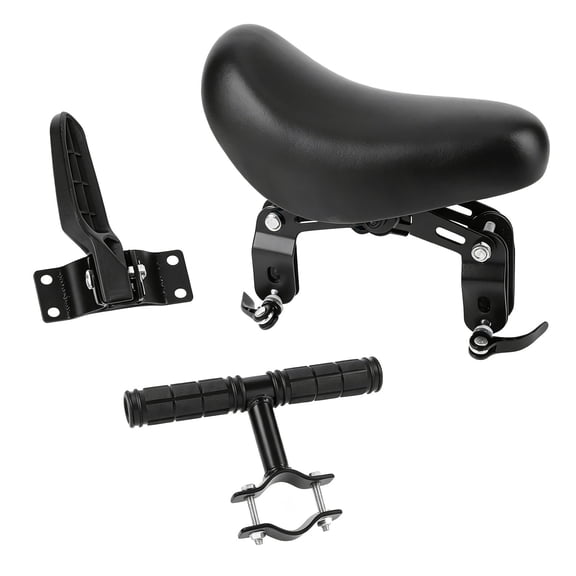 Sturdy Ergonomic Lightweight Universal Rear Mounted Kids Seat with Harness Adjustable Footrests Comfortable for Toddlers and Children Cycling