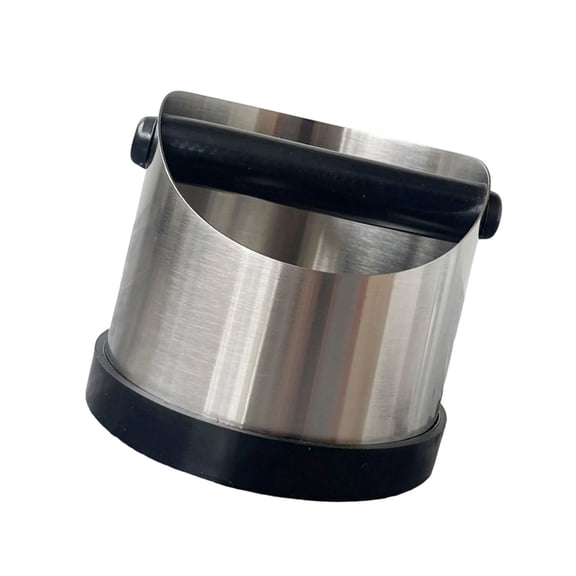 Sturdy Espressos Knocks Box for Coffee Grounds with Nonslip Rubber Base and Easy Use Features for Home Kitchens