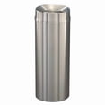 thumbnail image 1 of Sturdy Essentials 12 Gallon Satin Aluminum Waste Receptacle | Heavy-Duty Commercial Trash Bin | Rust & Tarnish Resistant | Durable Indoor Waste Container | (Tip Action Top), 1 of 1