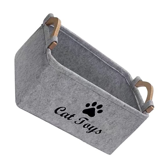 Sturdy Felt And Storage Box For Pet Supplies And Baby Items