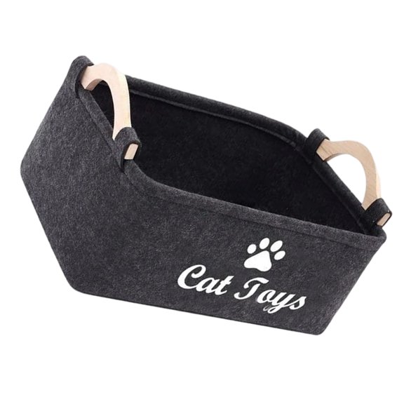 Sturdy Felt And Storage Box For Pet Supplies And Baby Items