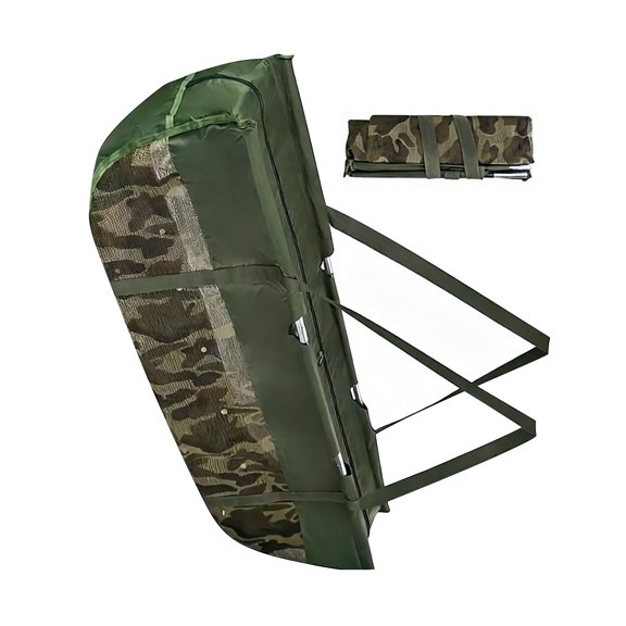 Sturdy Fishing Measurement Carrier With Wide Opening For whale Constructed From Breathable Dry Net substance
