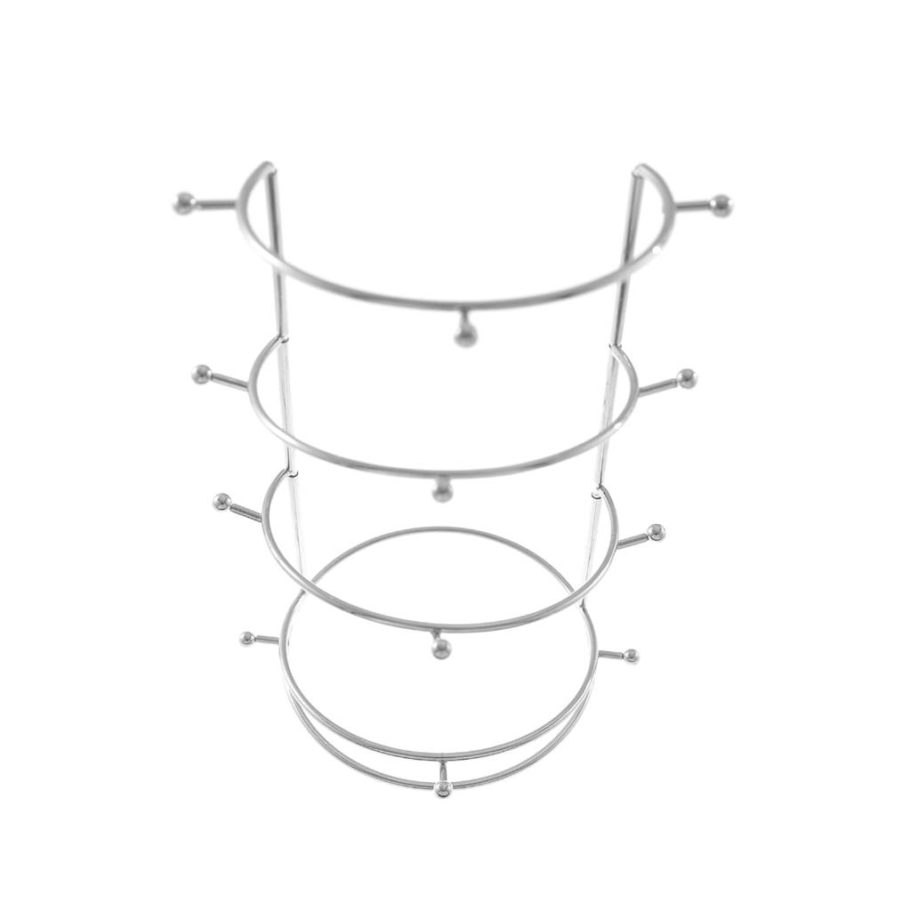Sturdy Four Tiers Crown Display Unit Detachable Rack for Showcasing ...