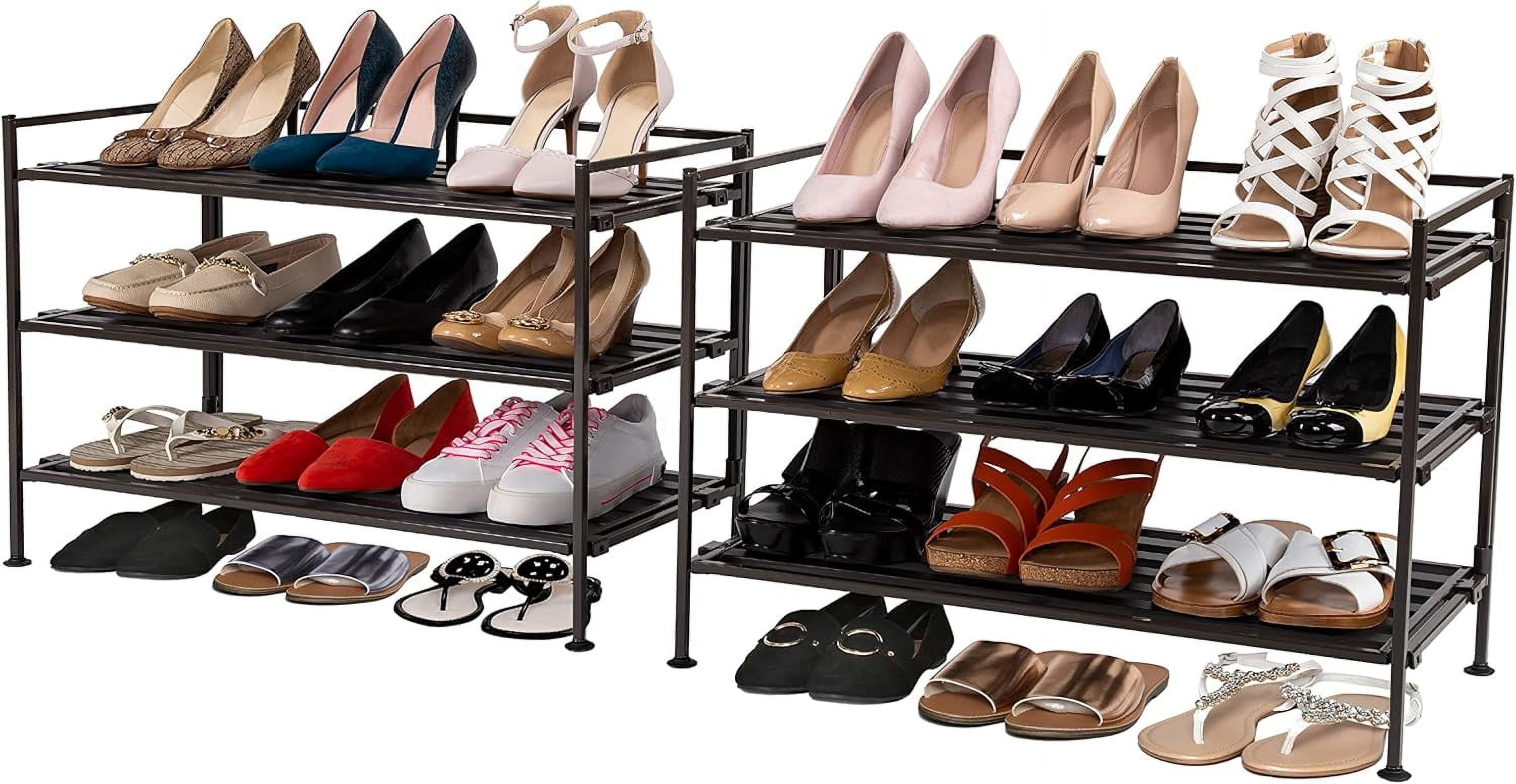 Sturdy Freestanding Storage Shelf for Bedroom, Closet, Entryway, Dorm ...