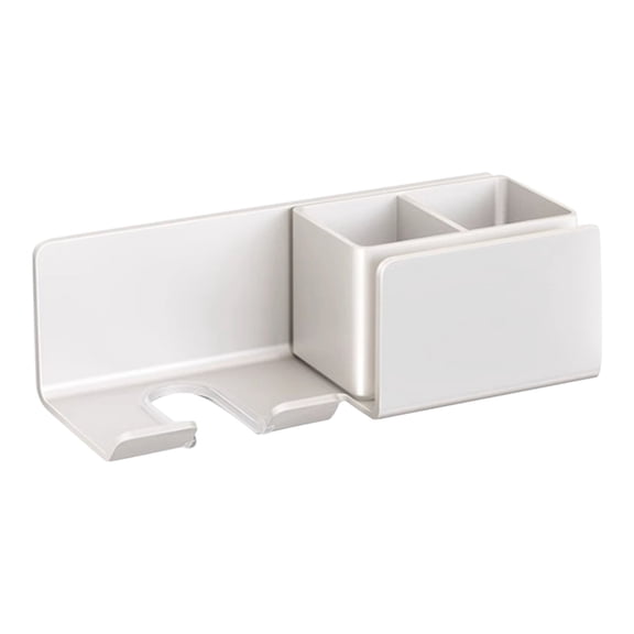 Sturdy Hair Dryer Holder 3 in 1 Blower Storage RackC0rr0s10nResistant Hairdryer Organizer with Cable Management Rack