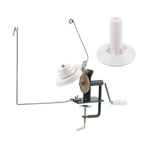 Sturdy Hand Operated Thread Winding Machine With Ergonomic Handle for Knitting Crafting