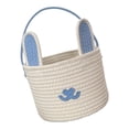 thumbnail image 1 of Sturdy Handwoven Materials Easters Rabbits Eggs Basket Convenient for Kids and Teachers During Festival Special Event, 1 of 9