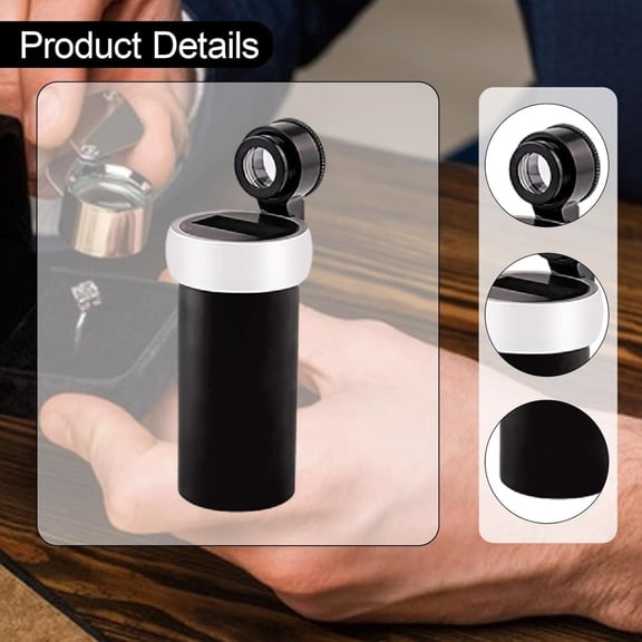 Sturdy Inspection Telescope with Girdle Display and Inscription Viewer for Home Utility Easy Function Suitable Design Compact Portable Lightweight Multipurpose Excellent