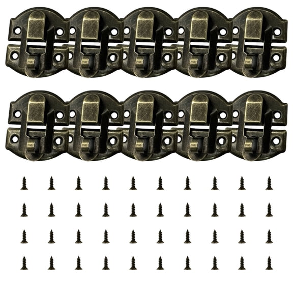 Sturdy Iron Chest Clasps for Decorative Case Secure Locking Mechanism Retro Designs Easy Installion Designs