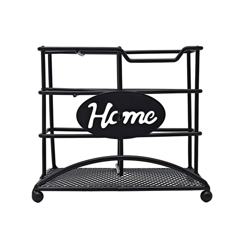Sturdy Iron Storage Rack Vertical Space Utilization Easy Setups Ideal ...