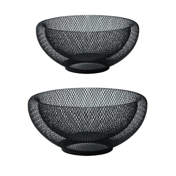 Sturdy Iron Wire Fruit And Vegetable Storage Baskets In Nordic Designs Portable Accessory for Multipurpose Use