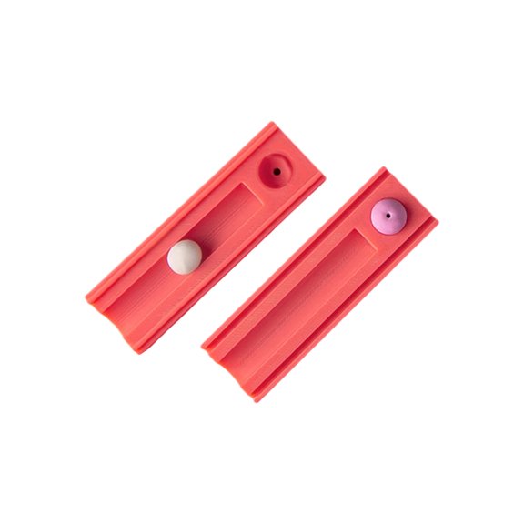 Sturdy Jewelry Clay Bead Maker Tool With Hole Punches For Uniform Earring Pendants And Craft Projects