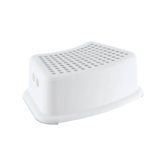 Sturdy Kids Bathroom Step Stool Aid with Non- and Compact Design