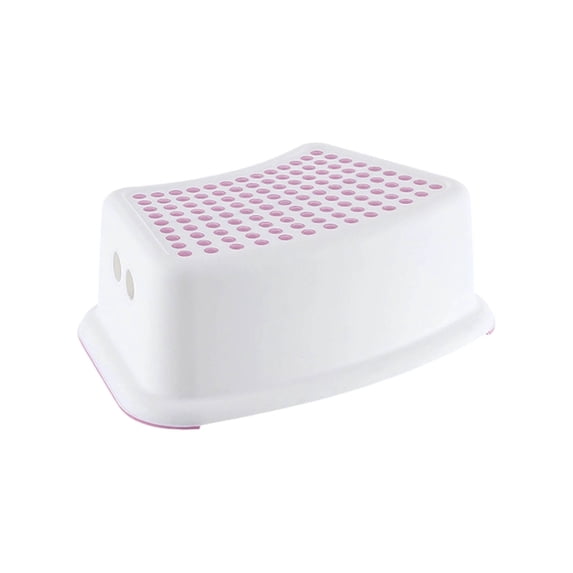 Sturdy Kids Bathroom Step Stool Aid with Non- for Safe Independence