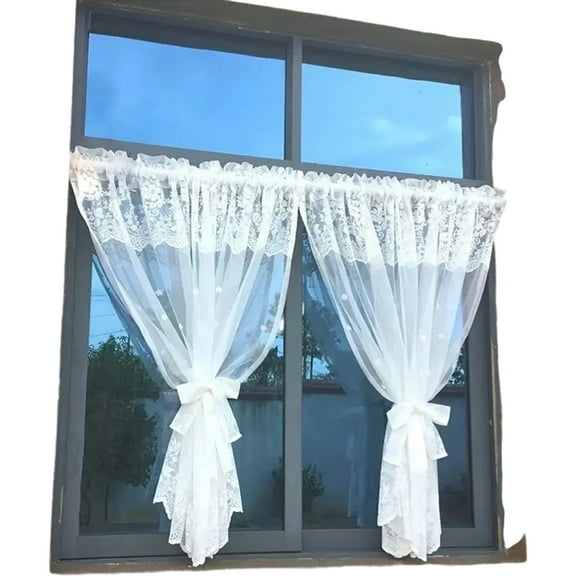 Sturdy Lace Designs Translucents Room Separator Washable Polyester Materials Home Decoration Screen