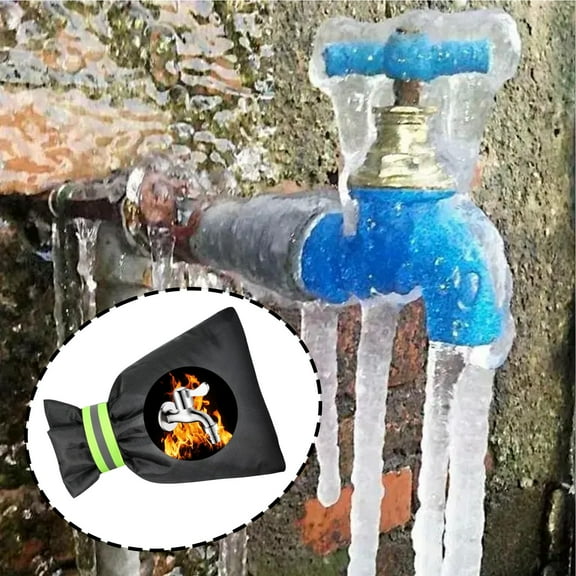 Sturdy Leather Faucet For Winter Practical Water Spigot Insulated For Garden And Patio