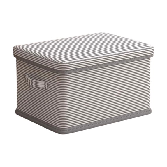 Sturdy Lidded Clothing Storage Box, Versatile Organizer for Wardrobe, Space-Saving Design for Clothes and Toys, Ideal for Home Organization
