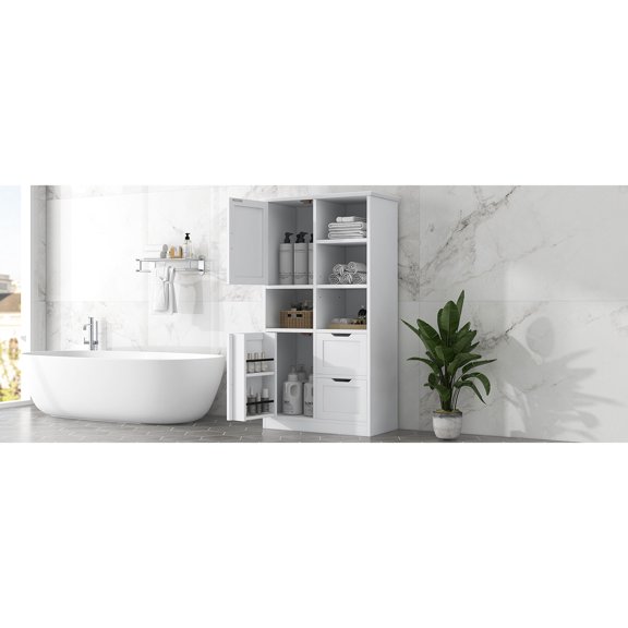 Sturdy MDF cabinet | Applicable in different scenarios | Fixed and adjustable shelves