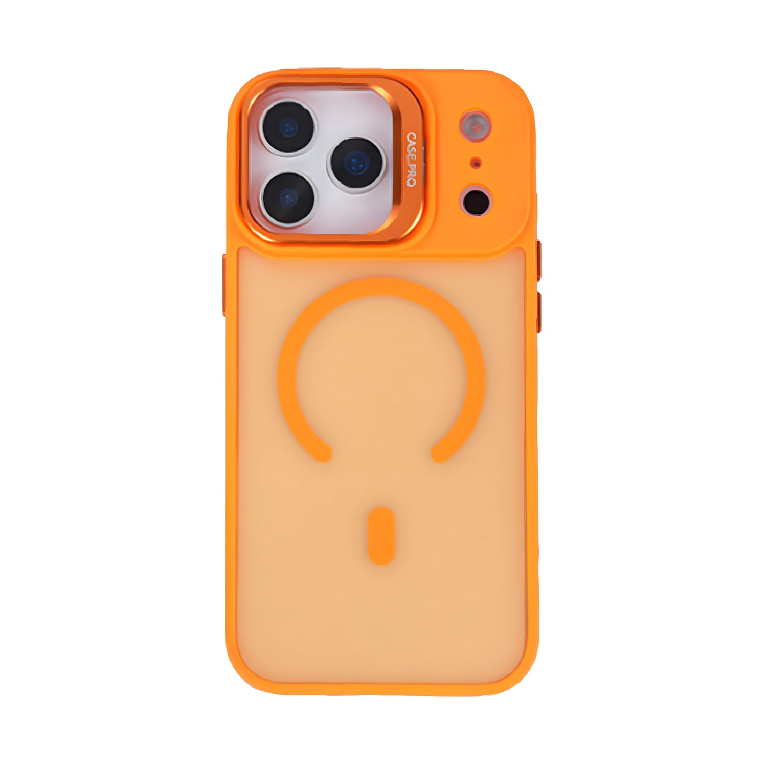 Sturdy Magsafe Camera Stand Case for iPhone 17 Pro - Orange