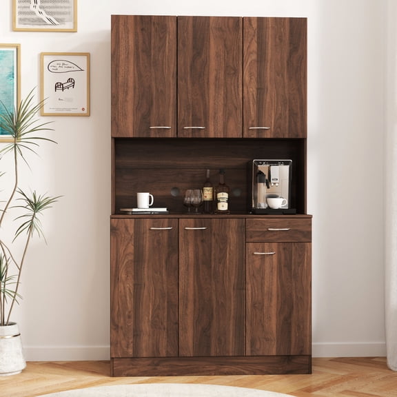 Sturdy Melamine Wardrobe - Modern Style for Bedroom Decor