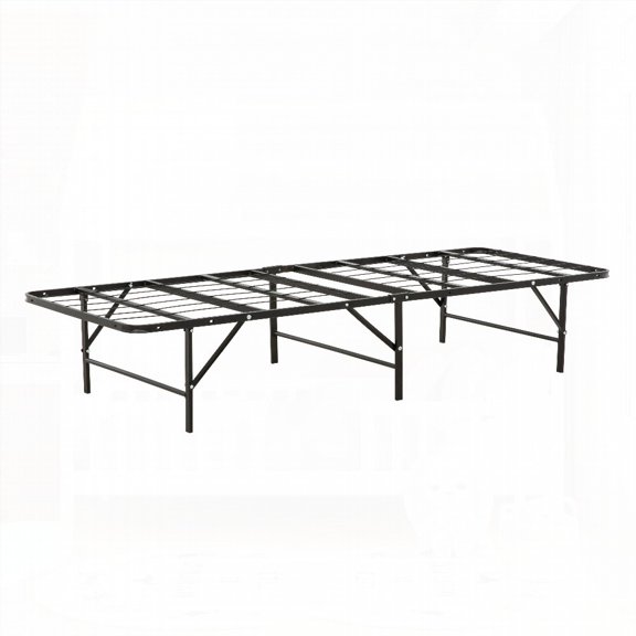 Sturdy Metal Construction & Under-bed Storage Twin Bed Frame