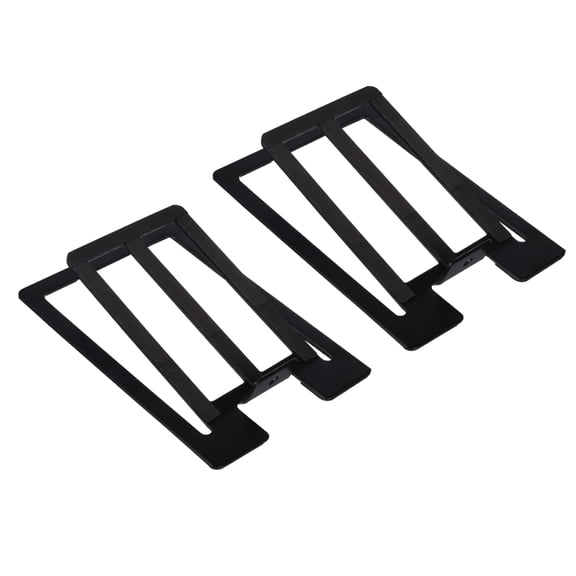 Sturdy Metal Desktop Speaker Stand with Wide Compatibility Easy Installation Adjustable Angle Nonslip Base