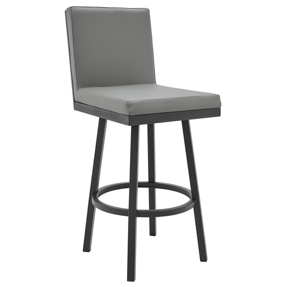 Sturdy Metal Frame, Comfortable Faux Leather, 250 lbs Capacity - Perfect for Socializing at the Bar