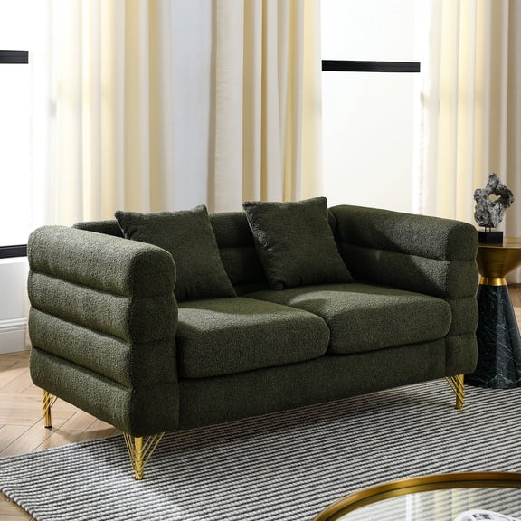 Sturdy Metal Legs, Fast Delivery - 2 - Seater Sectional Sofa for a Stylish Home
