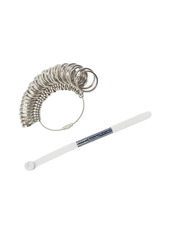 Sturdy Metal Rings Size Determiner Providing Efficient Accuracy for Home or Professional Jewelry Applications