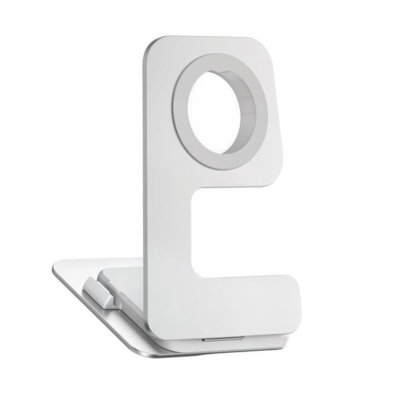 Sturdy Metal Stand with 120 Degree Rotation & Lightweight Portable Construction Easy to Carry for Watch Charges