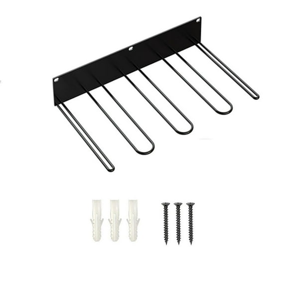 Sturdy Metal Wall Mount Boot Rack - Organized Drying Solution for Tall Boots, Waders, Work Boots & More - Ideal for Closet, Entryway & Outdoor Use