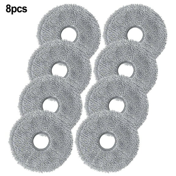 Sturdy Mop Pad Replacements Compatible With For L10 For L10S Pro And For Ultra Vacuums 8 Microfiber Cleaning Cloths