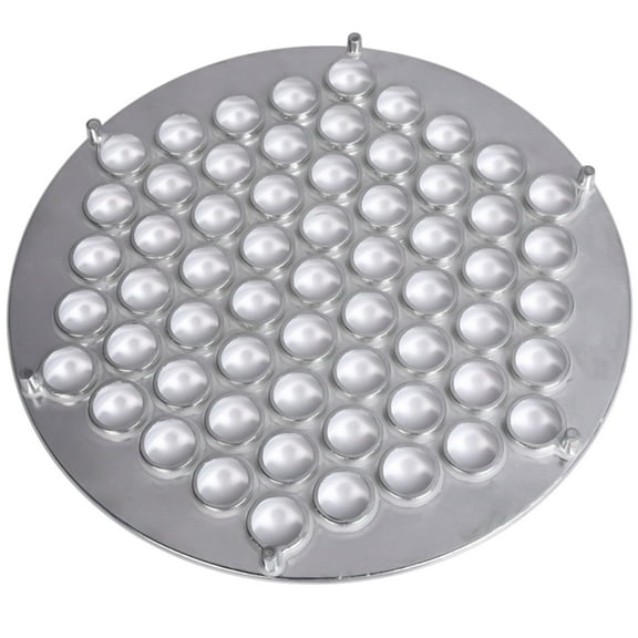 Sturdy Multiple Cavity Aluminum Dumpling Mould 61 Holes Practical Ravioli Press Machine For Commercial Home Use