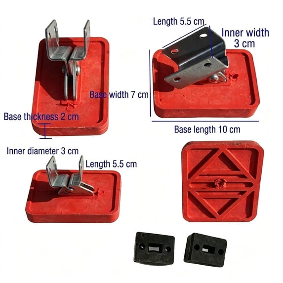 Sturdy Non-Slip Ladder Foot Pads: Safe, Easy to Install & Timeless ...